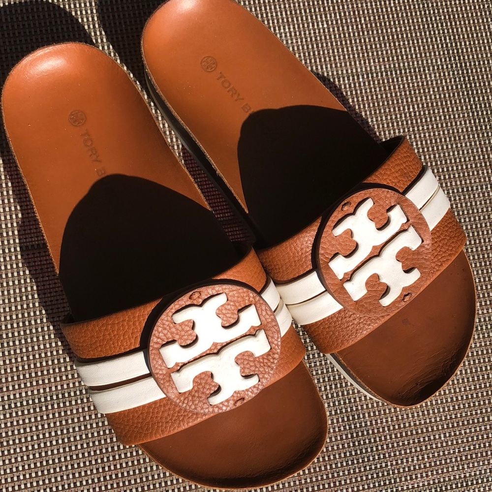 Tory Burch Leigh cloud sandal leather